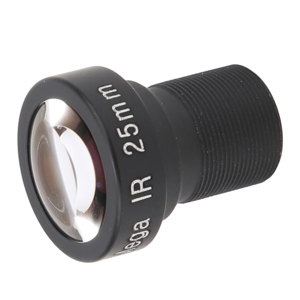 Enkelkortsdator IP-kameraobjektiv 5MP 25mm optisk brännvidd M12xP0.5 Interface F1.7 Ljusflöde