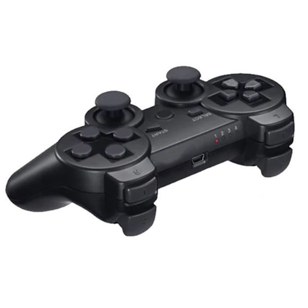 2ST Bluetooth Spelkontroll Universal Tangentbord Trådlös Bluetooth Spelkontroll för PS3 Svart