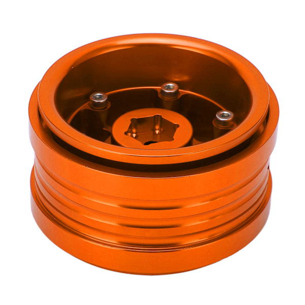 RC Hjulnav 2.9 tommer Aluminium Metall Hjulnav for Jeep JLU Wrangler 1/6 RC Crawler Bil Oransje