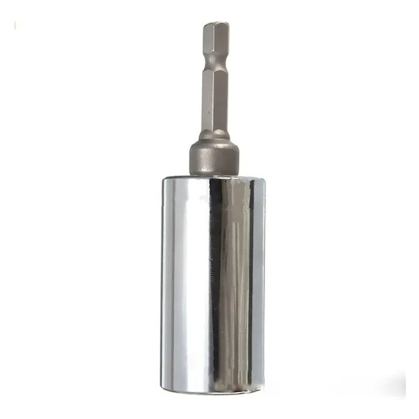 Universal Hylshuvud Multifunktionell Chromeplate 7‑19 mm Krom Vanadin Stål Torsionsnyckelhylsa