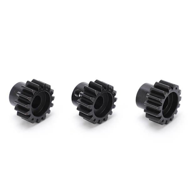 M1.5 kugghjulsdrev i stål för 1/5 1/6 RC 15T kugghjul i stål med 8 mm/0,3 tum inre hål