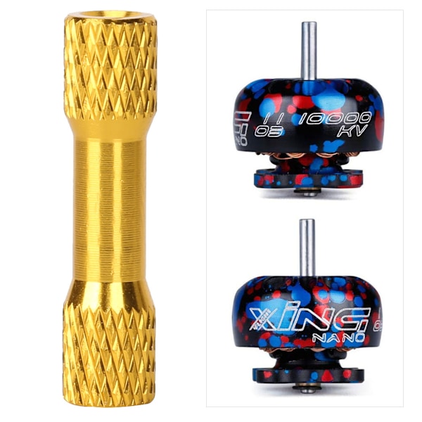 10 stk Standoff M3x25mm anodiseret aluminiumslegering indre gevind søjle afbalanceret afstand for QuadcopterGolden