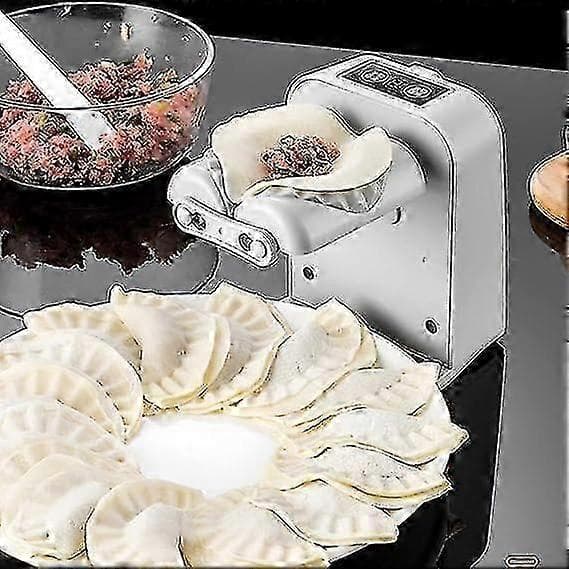Elektrisk Ravioliformer Automatisk Dumpling Maker med Ske og Børster