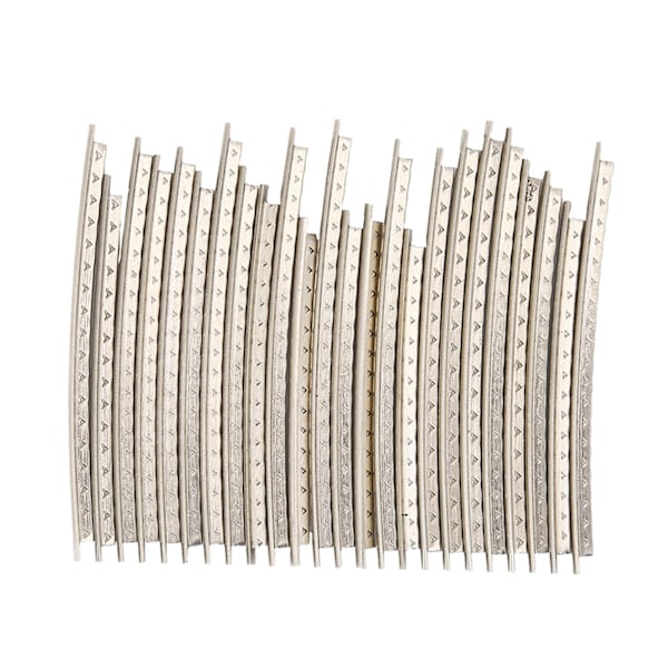 24 stk Gitar Vit Kobber Fret Wire Fretwire Sett Tilbehør for Elektriske Gitarer