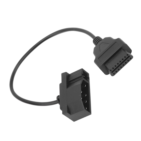 40 cm/15,7 tommer 7-bens OBD1 til OBD2 OBDII 16-bens diagnostisk scanningsadapterkabel passer til Ford