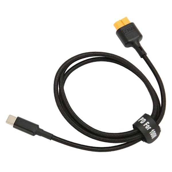 Tyyppi C - XT60 Latauskaapeli PD 100W Lataus USB C - XT60 Naaraslatauskaapeli Tool Kitrc M7 M6 M6D M8S 1m/3.3ft
