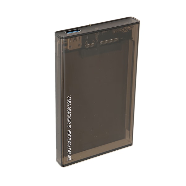 USB3.0 SATA III 2,5-tums hårddiskhölje Stöd UASP Maximalt 6TB SSD-hölje Mobil hårddiskbox för 2,5-tums SSD HDD YC S9