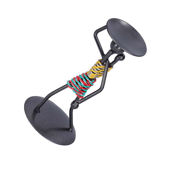 Ljushållare Järn Romantisk Retro Figur Ljusstake Ornament för bord Hem skrivbordsdekorationer
