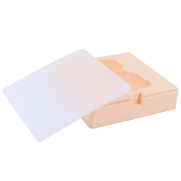 【NX】Silikonisform DIY Ice Bar Maker Barnisbrett holder med pinner OrangeSnake