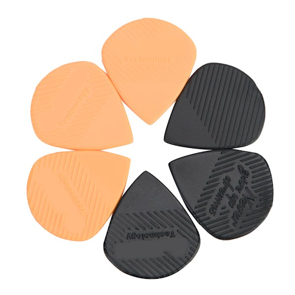 10 st Non-slip gitarrplock Plectrum Gitarrplockstillbehör 1,2 mm/0,96 mm