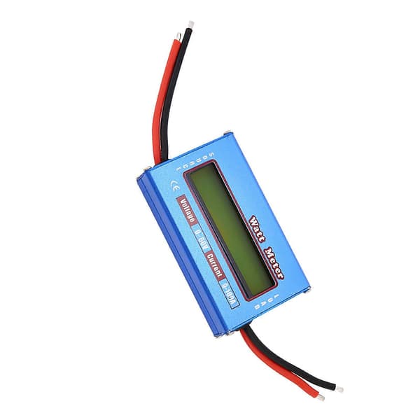 st/parti RC digitalt wattmeter wattmåler effektmåler controller DC 60V 100A balance spænding batteri