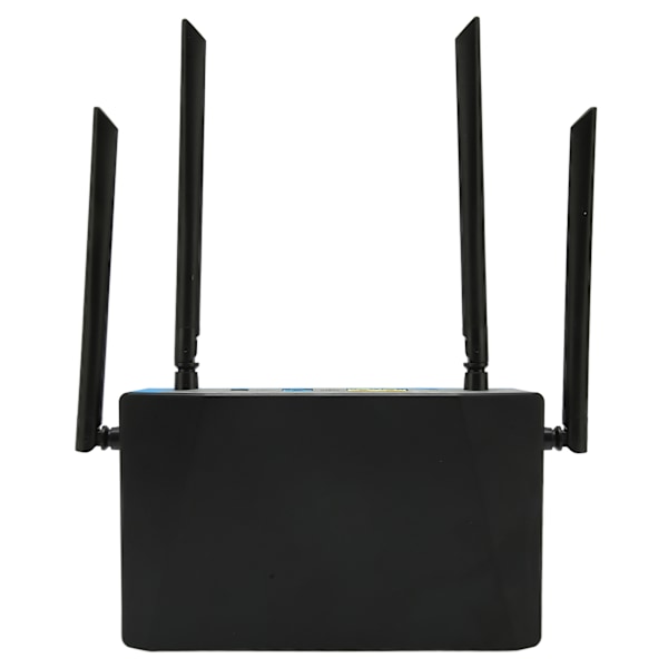 SIM-kort router 4G LTE WIFI-sender Højhastigheds smart hjemmevægrouter EU-stik 100‑240V
