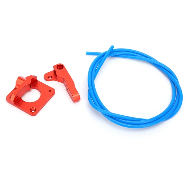Extruder aluminiumblockfjärrkontroll 1,75 3 mm för CR10 3D-skrivare Helmetalltillbehör Röd
