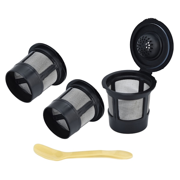 Kaffefilterkopp med skje Kapselskal Kaffepodskopp Passer til kaffemaskin