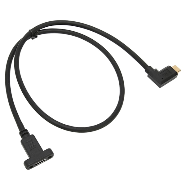Type-C uros-uros-jatkojohto 0,6 metriä 10 Gbps Vakaa tiedonsiirto Nopea lataus Type-C uros-uros-sovitin