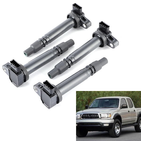 4 stk. Tændspoler UF323 Passer til Toyota Tacoma L4 2.7L 2.4L 2001-2004