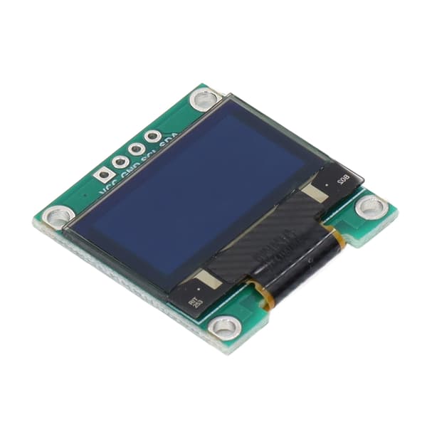 【NX】0,96 tommer skærm I2C-interface Organisk LED-modul med 4-bens header