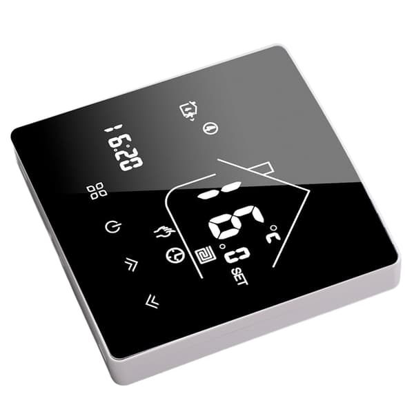 WiFi Smart Termostat 7 dagers programmerbar termostat med APP Stemmestyring Berøringsskjerm 95‑240V