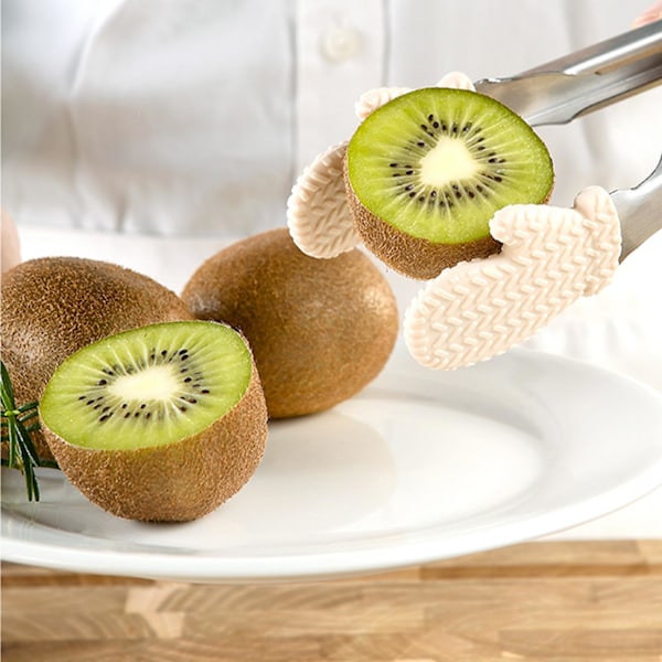 Mattang Silikon Anti-skli Tang Palmformet Mattang 9 tommer Brødserving Mattang for Brødbaking Grill
