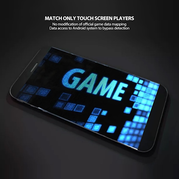 4-in-1 mobiilipelikombinaatiopaket Bluetooth mobiilipelikontrolleri Pelikirjoitin Hiirimuunnin Androidille iOS:lle