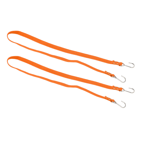 2 kpl RC Elastisen Bagagehihnoja Nylon Yleinen RC Bungee Kiinnitysjohto Kaikille RC-autoille Oranssit