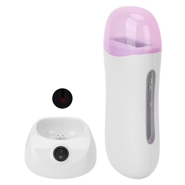 Hårborttaksvoksvarmer Bærbar Avtakbar Rask Smeltende Voks Epilator Depilator Maskin Hvit 100g EU-Plugg 220V