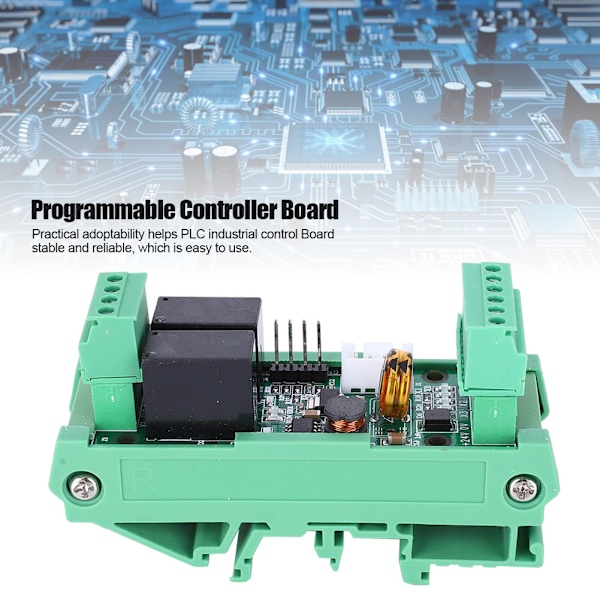 PLC Programmerbar Logic Controller FX2N-6MR WS2N-6MR-S Lättvikt för industriellt styrtillbehör