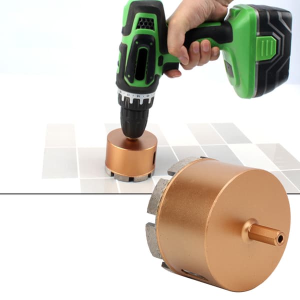 【NX】Marmoråbner Diamantkerne Borebit Hulsav til Granit Fliser Beton Glas 80mm