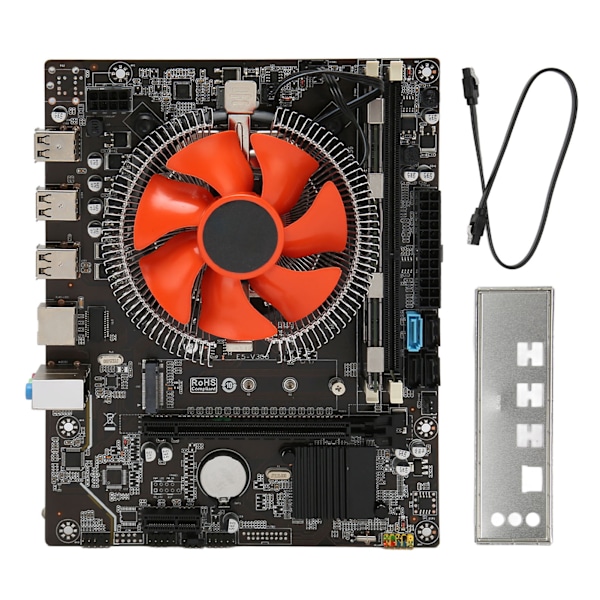 X79 Moderkort Set E5 2420 CPU 8G DDR3 6 kärnor 12 trådar Moderkort CPU Combo med Fläkt Dual Indicator Light för PC