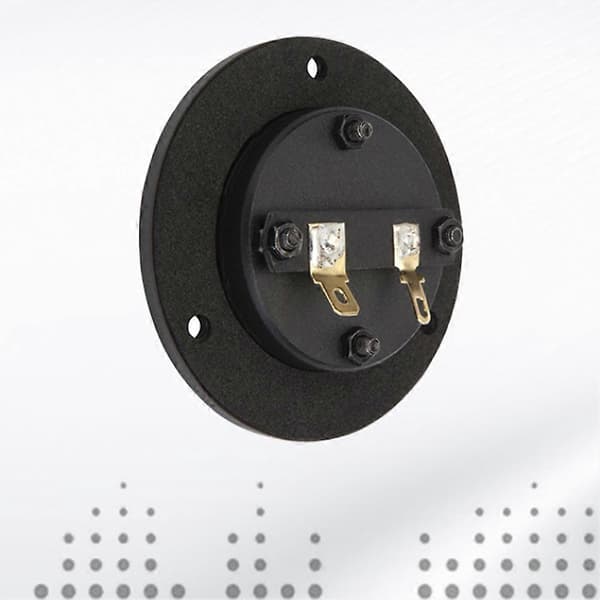 2-pack Elliptisk 4 Ohm DIY Superdiskant Aluminiumkåpa ABS Metall Hög Frekvens Luftdriven Högtalare