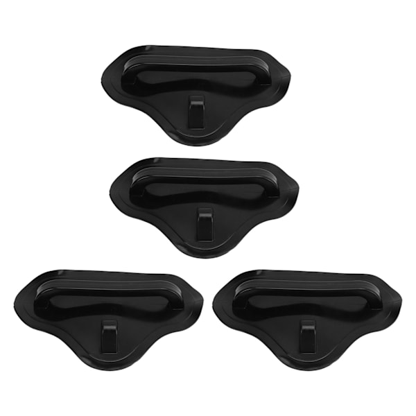 4 stk oppblåsbart båthandtak PVC ergonomisk trekantbåtsgrep for gummibåter Kajakker Oppblåsbare båter