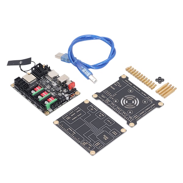 Lasergraveringsstyringskort MKS DLC32 V2.1 Offline Kontrol 32bit WIFI Graveringsmaskine Moderkort og Beskyttelsesetui