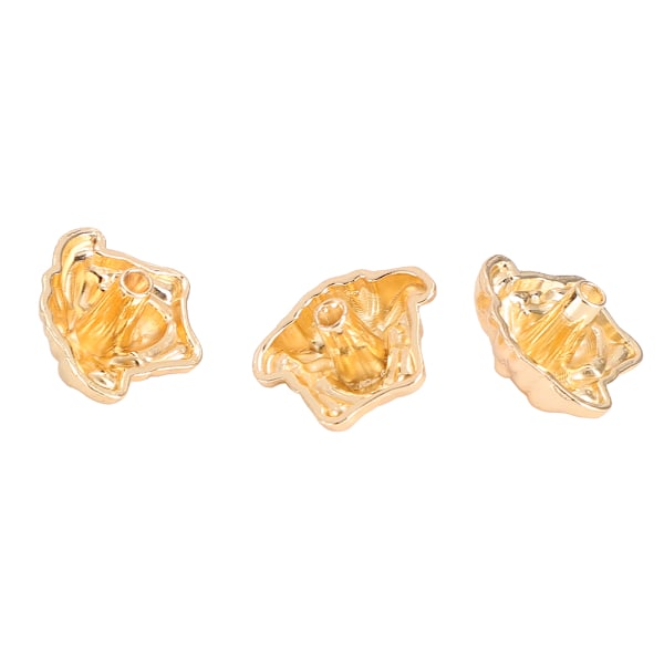 50 set Nit Stud Legering Dekornit för armband Väskor Kläder DIY Läder CraftGold