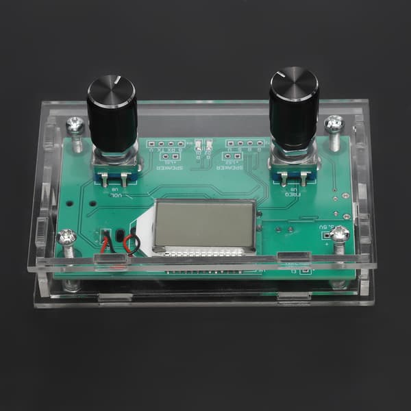 Grønn DSP & PLL Digital Stereo Frekvensmodulasjon FM Radio Mottakermodul 3.0-5.0V 500mW