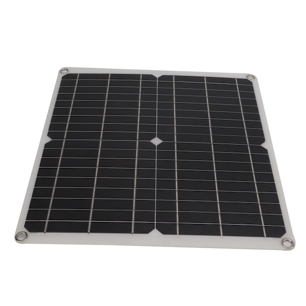 Solbatteriladdare 50W hopfällbar monokristallin solladdningspanel Power Backup för bilbåtsmotorcykel