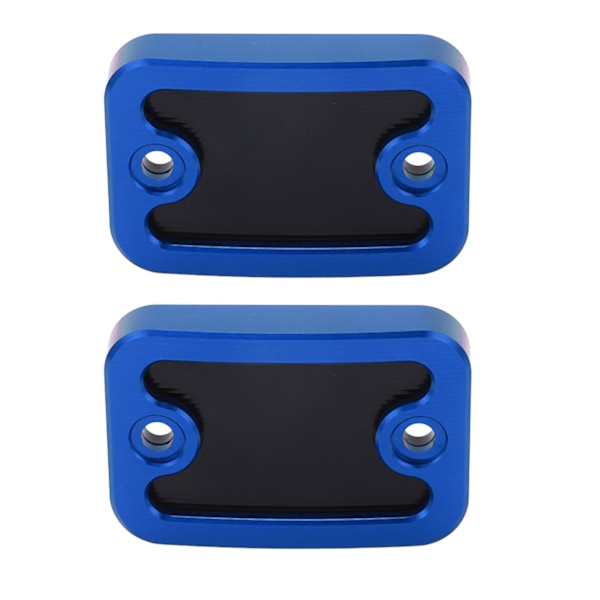 2 st Frontbromsvätskebehållare Skydd Vänster Höger Fräst Aluminium Ersättning för NMAX155 NMAX125 2015‑2020 Blå