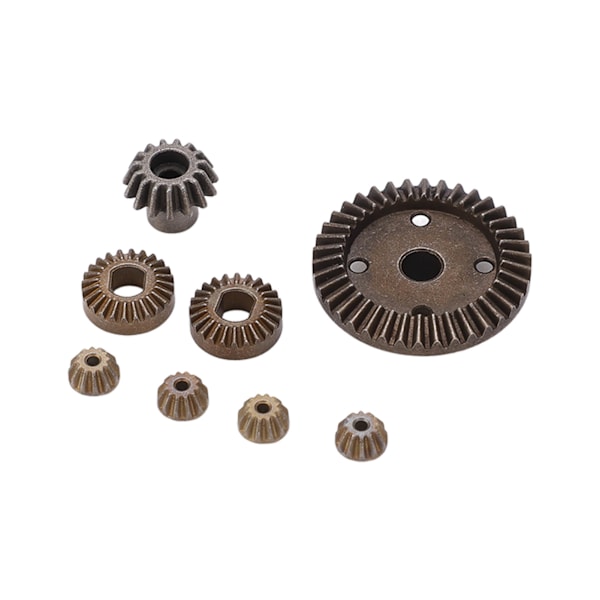 8st aluminiumlegering differentialväxelsats RC biluppgraderingsdelar för WL 1/18 A959 A979 A969