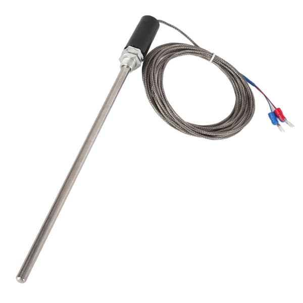 【NX】M12 Probe Termoelement PT100 Rustfrit Stål Temperatursensor Probe 200mm 0-400°C3m