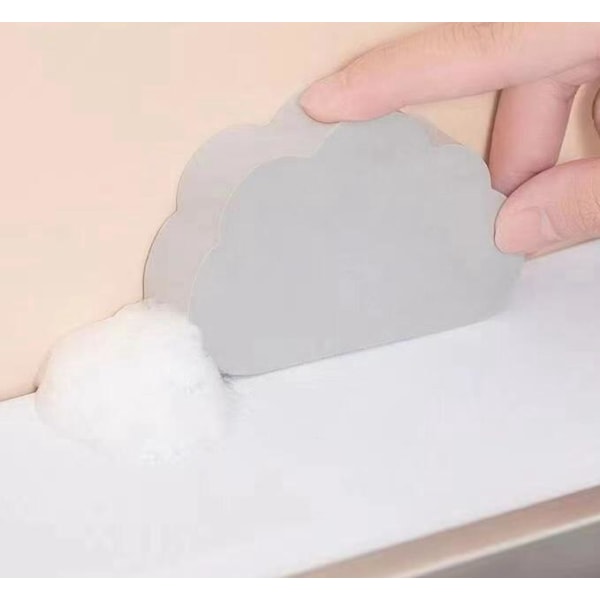 9 PVA Cloud Sponge Creative Vannabsorberende svampservietter for å forhindre skala dekontaminering av kjøkkenvask Rengjøringsbørste (tilfeldig farge)