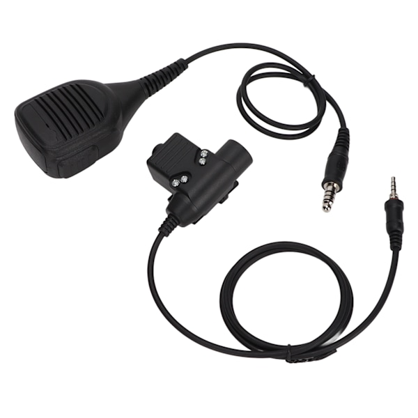 Högtalare Skuldermikrofon 7,1 mm axelmikrofon med U94 PTT för Yaesu Vertex VX‑6R VX‑7R