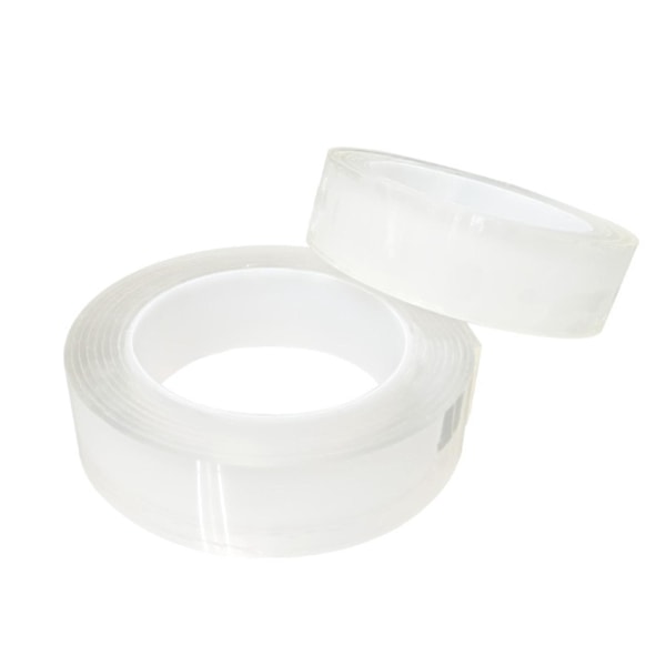 Superelastisk bubbelballong Nanotape Dubbelsidig tejp - 0,01 cm x 0,5 cm x 300 cm