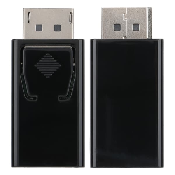 DP Han til HDMI Hun Adapter Konverter til PC Laptop HDTV Sort Display Port Interface