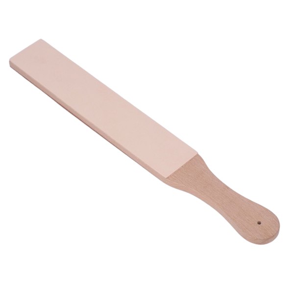 Kniv Strop Bok Trä Material 2 Sidor Återställande skärpa Läder Strop Block För Platta Blad Fickknivar Stora
