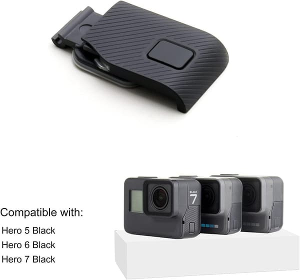 Reservedel Sidedør/Sidehette/USB-portdeksel kompatibel med GoPro Hero 6 / 5 /7