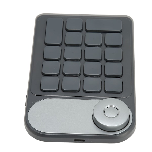 Näppäimistö 18 muokattavalla näppäimellä Ergonomisesti suunniteltu 2,4 GHz langaton 1200 MAh akku Mini mukautettu näppäimistö piirtotabletille