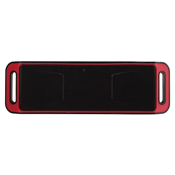 Dubbla Bluetooth-högtalare Trådlös Bärbar Högtalare Multifunktionell Mini Bluetooth-högtalare för Hemma Utomhusbil Röd