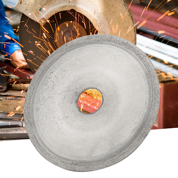 Lapidær diamantskæreskive savbladshjul til glas, krystal, jade, ædelsten (160*20*0,8 mm)