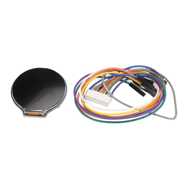 Rund LCD-modul 1,28 tommer IPS 240x240 4-tråds SPI 129600 byte GRAM 65K farver LCD-skærmmodul til RasPi