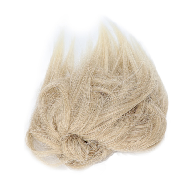 Mote hårbulleforlengelser Messy Bun Hair Piece Messy Hair Bun for Halloween Party BallQ17-24T613#