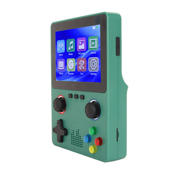 Käsikonsoli Dual 3D Joystick 3,5 tuuman IPS-näyttö 11 Simulaattoria Retro Kannettava pelikonsoli 32 Gt muistikortilla